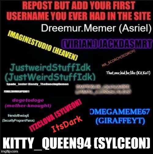 friendofthedog6 (SecurityProgramParos) | made w/ Imgflip meme maker