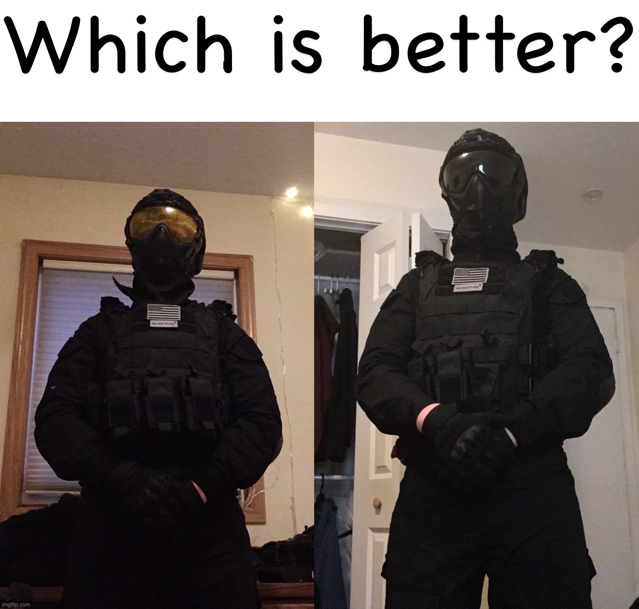 ㅤ  | Which is better? | image tagged in drip temp v2 1,drip temp | made w/ Imgflip meme maker