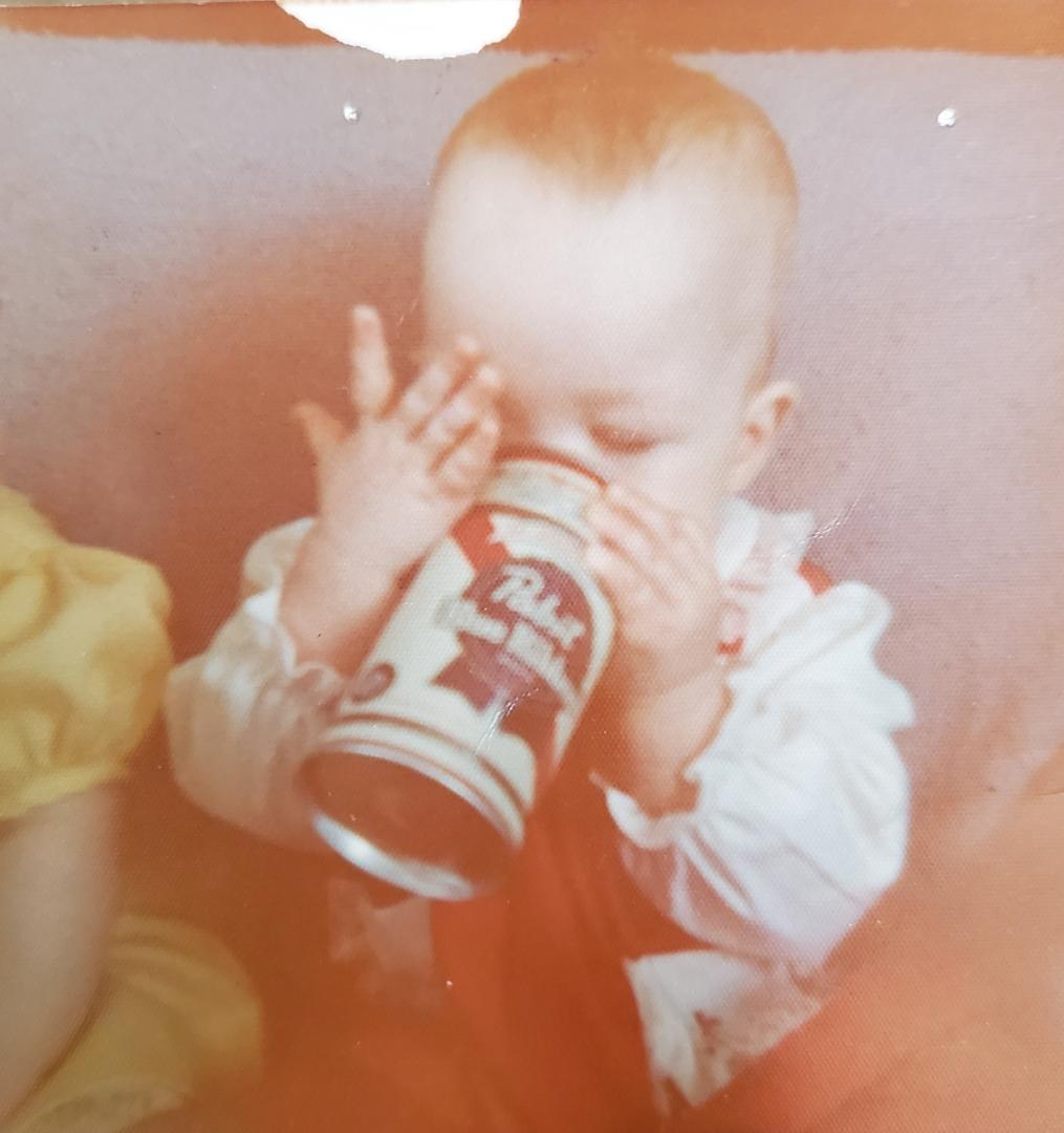 High Quality baby beer can Blank Meme Template