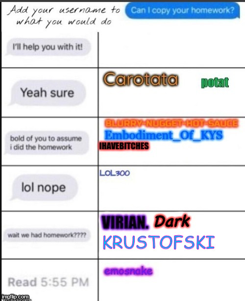 KRUSTOFSKI | made w/ Imgflip meme maker
