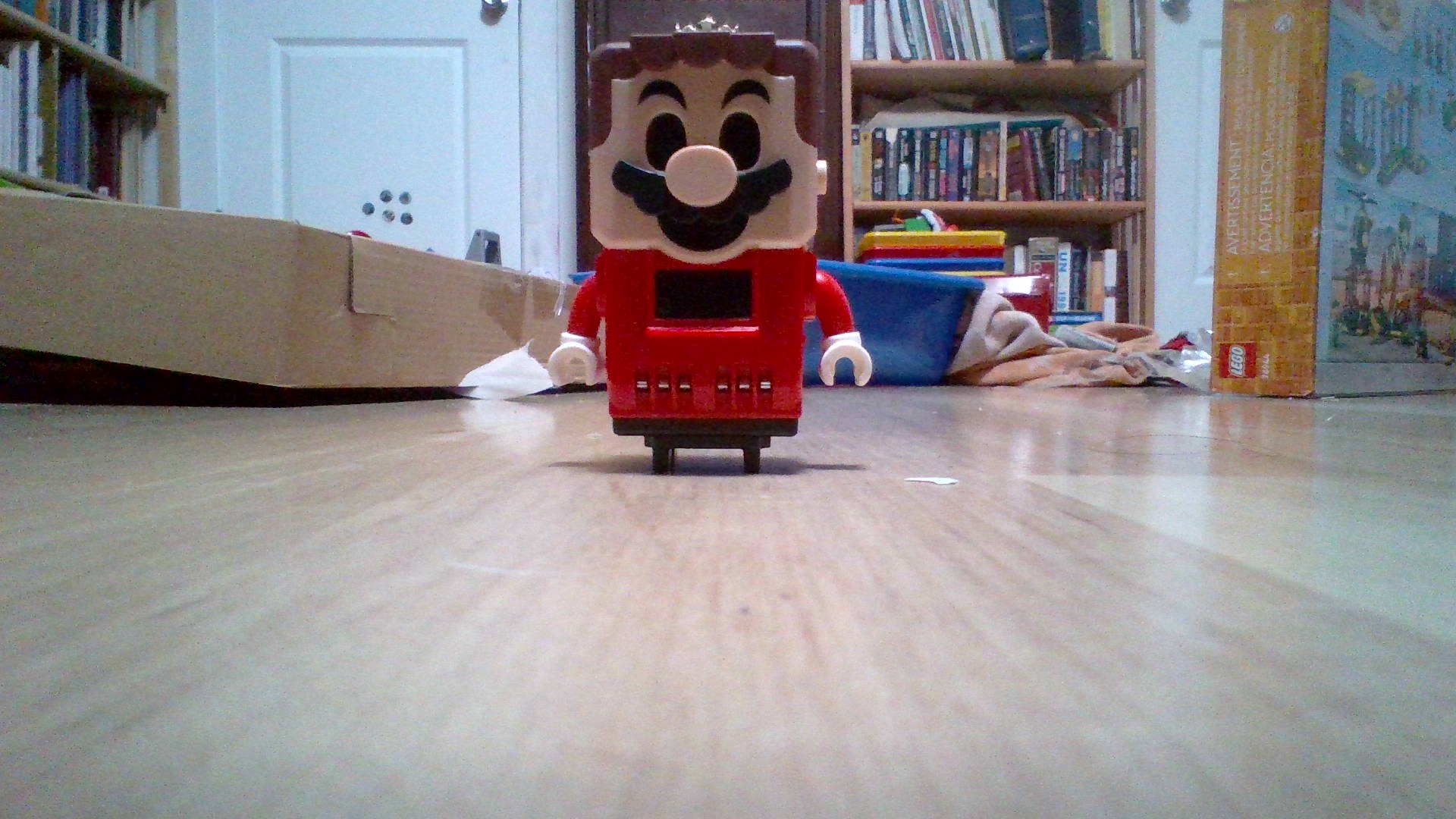 High Quality lego mario before Blank Meme Template