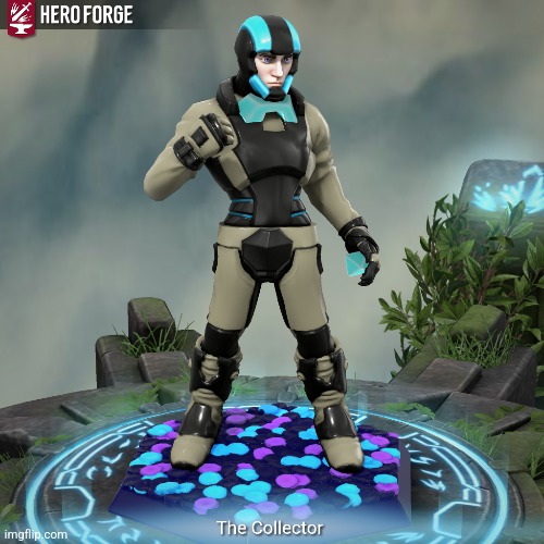 I did the Collector in Hero Forge. How well did I do? | made w/ Imgflip meme maker