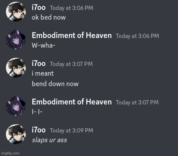 Why does this always happen to me lmfao, He straight Up just became a giga chad | made w/ Imgflip meme maker