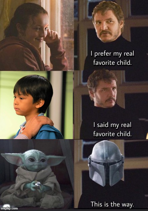 Single Dad | image tagged in pedro,perfection,star wars,wonder woman,the last of us | made w/ Imgflip meme maker