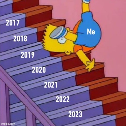 image tagged in me irl,memes,2023,the simpsons,funny,years | made w/ Imgflip meme maker
