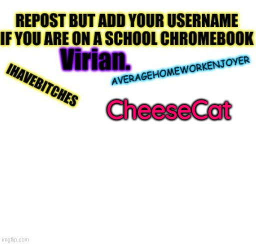 repost | CheeseCat | image tagged in repost,but,add,your,username,repost but add your username | made w/ Imgflip meme maker