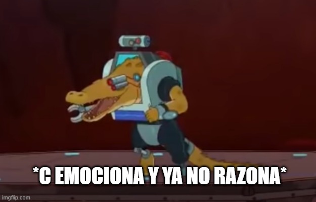 Ya no razona | *C EMOCIONA Y YA NO RAZONA* | image tagged in crocodile,rick and morty,selena | made w/ Imgflip meme maker