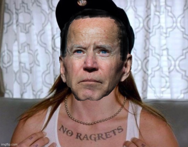 No regrets Joe | image tagged in no regrets,politics lol,memes | made w/ Imgflip meme maker