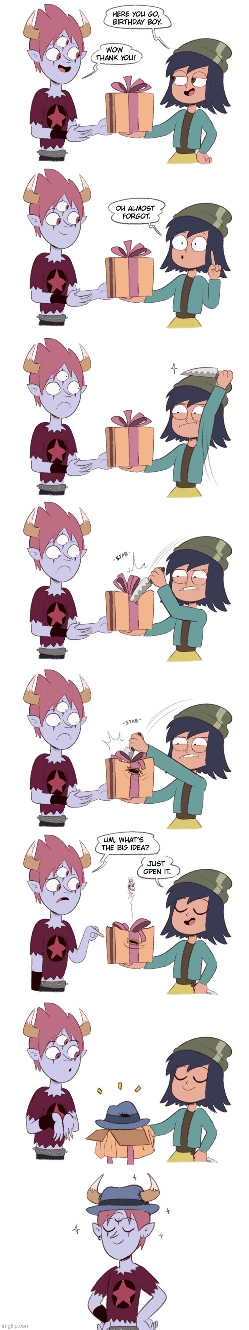 image tagged in morningmark,svtfoe,comics/cartoons,star vs the forces of evil,comics,memes | made w/ Imgflip meme maker