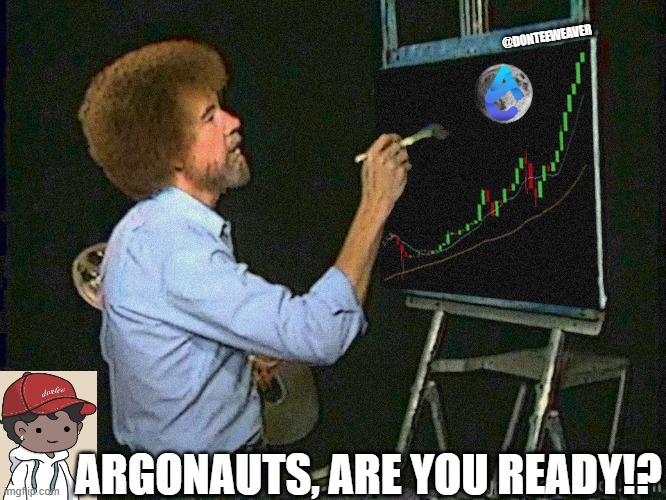 Argonauts, Are You Ready!? | @DONTEEWEAVER; ARGONAUTS, ARE YOU READY!? | image tagged in icon crypto | made w/ Imgflip meme maker