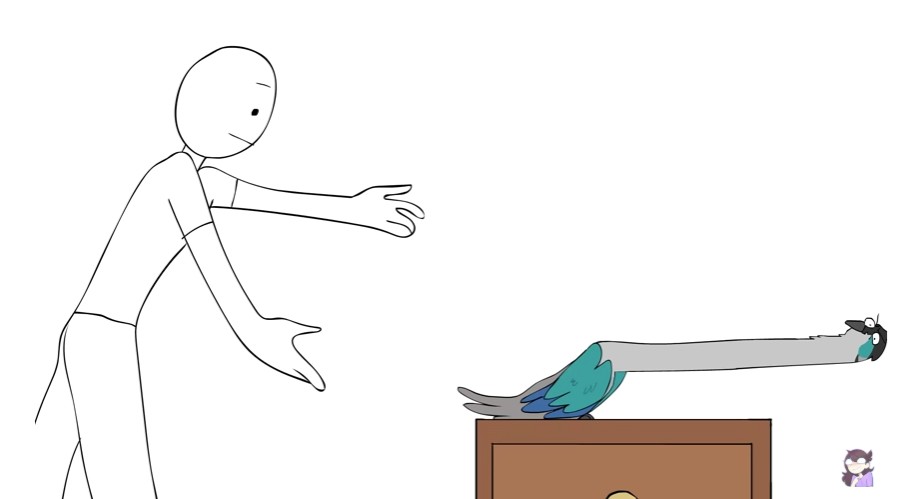 High Quality Jaiden Animations Ari nope Blank Meme Template