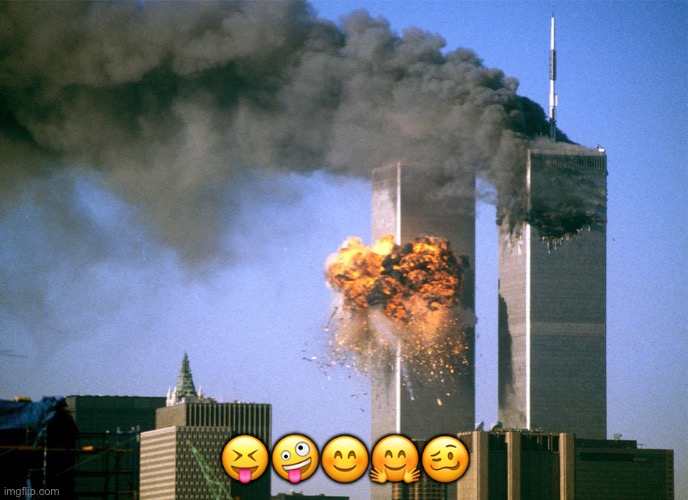 911 9/11 twin towers impact | ????? | image tagged in 911 9/11 twin towers impact | made w/ Imgflip meme maker