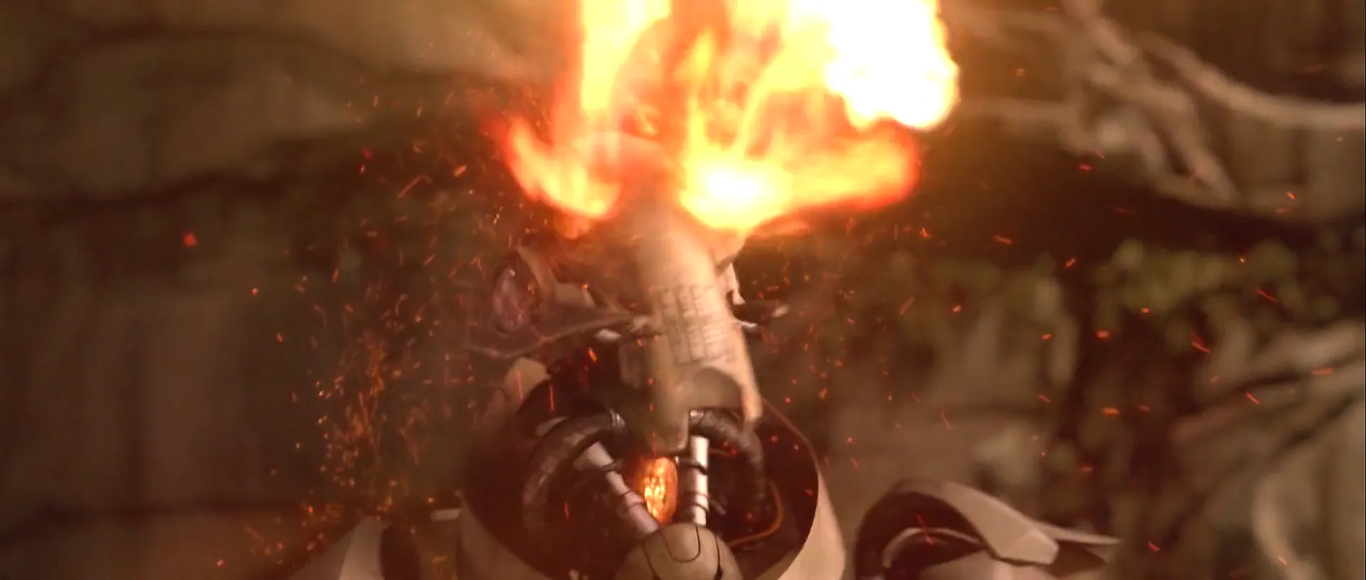 High Quality GENERAL GRIEVOUS EYES BURNING Blank Meme Template