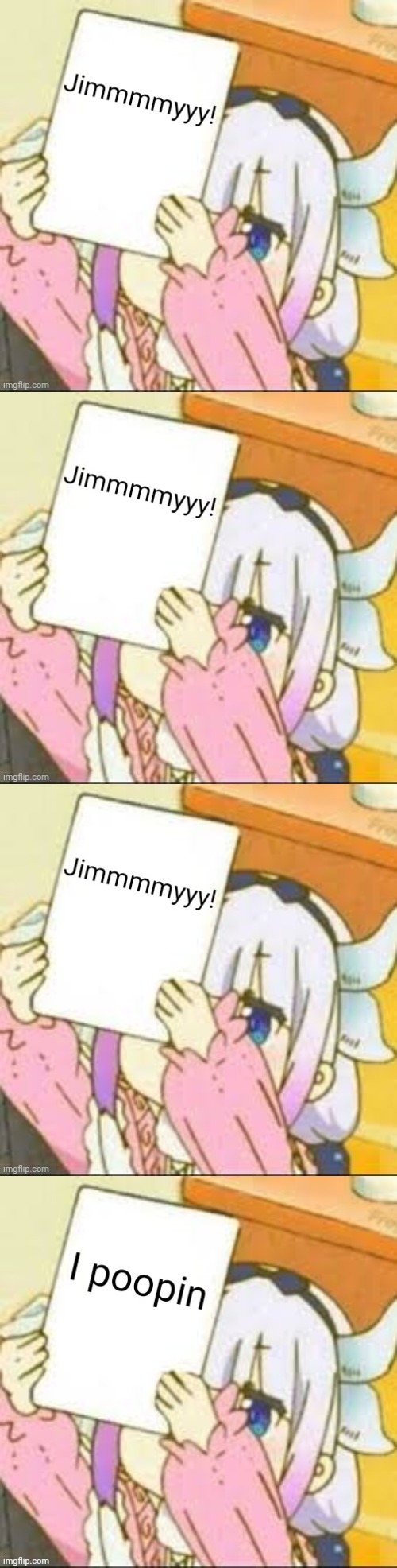 Kona wants you all to know something | image tagged in dragon maid,funny,memes,trolling,cute | made w/ Imgflip meme maker