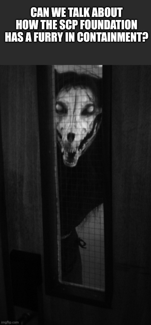 SCP-1471 Is kind of an undead furry character that stalks you - Imgflip