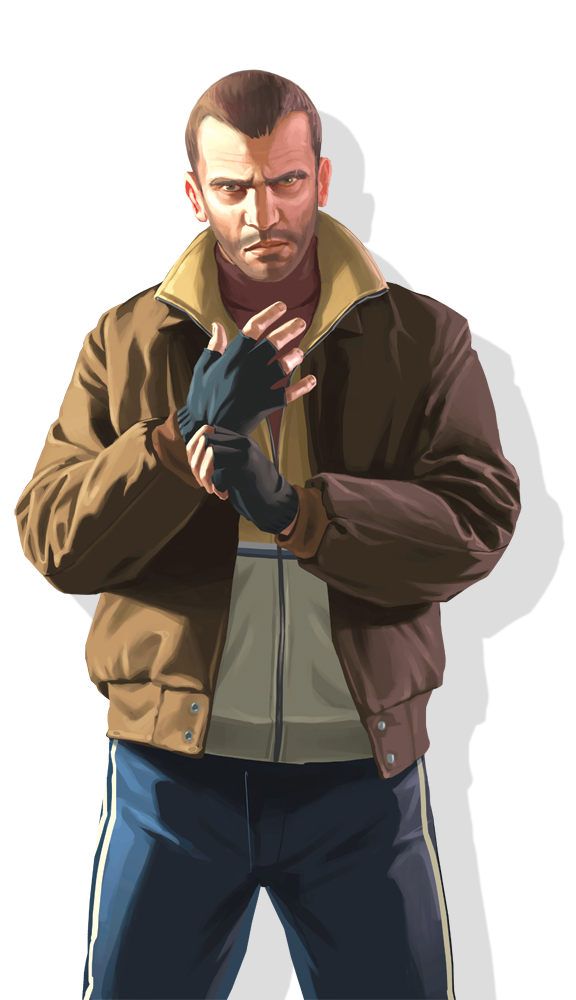 GTA 4 Niko Blank Meme Template