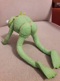 Kermit the frog in bed Blank Meme Template
