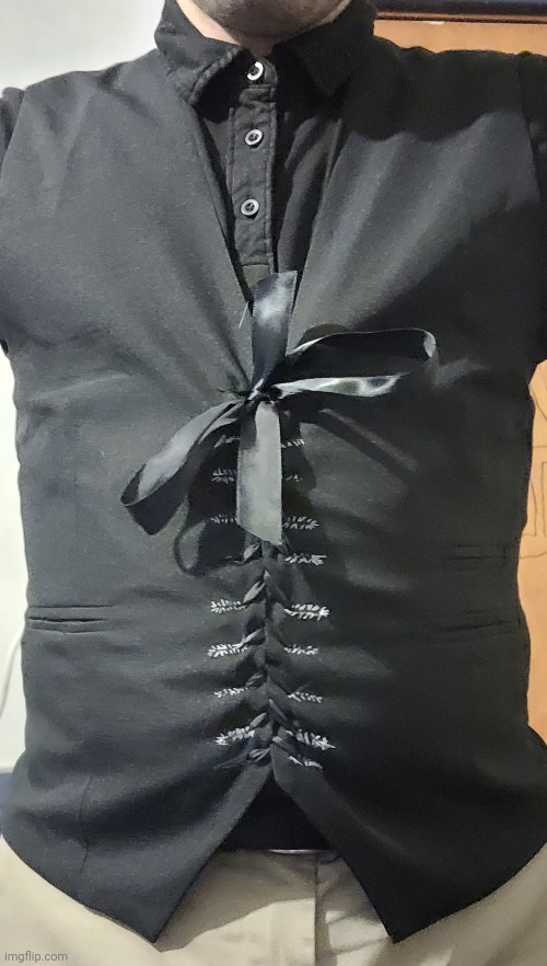 Finished The Corset! | made w/ Imgflip meme maker