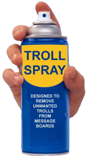 Troll spray transparent Blank Meme Template