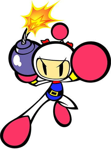 High Quality Classic White Bomber (Generations) in Super Bomberman R style 3 Blank Meme Template