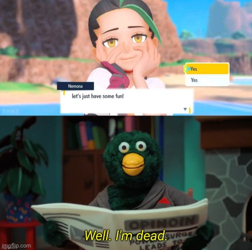 image tagged in don't hug me i'm scared i'm dead | made w/ Imgflip meme maker