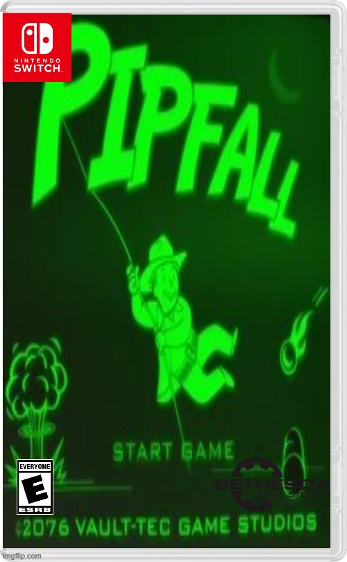 Play pipfall only, Fallout 4 | image tagged in fallout,fallout 4,vault boy,nuke,nintendo 64 | made w/ Imgflip meme maker