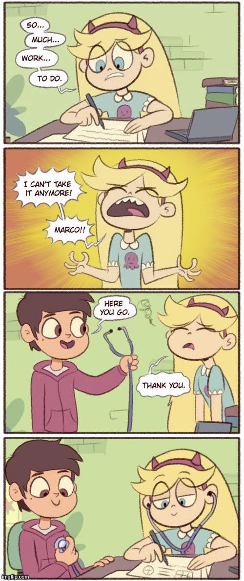 Did i just repost the most relatable comic | image tagged in morningmark,svtfoe,comics/cartoons,star vs the forces of evil,comics,memes | made w/ Imgflip meme maker