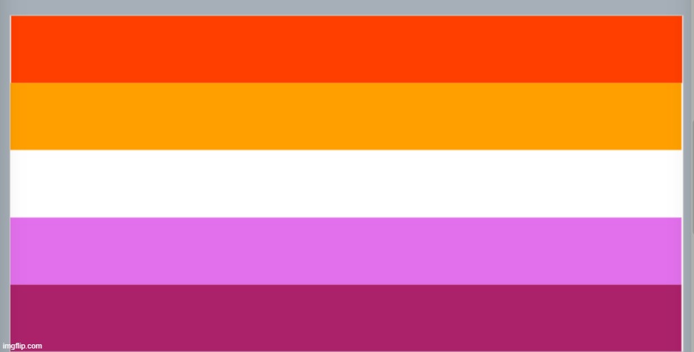 lesbian flag | made w/ Imgflip meme maker