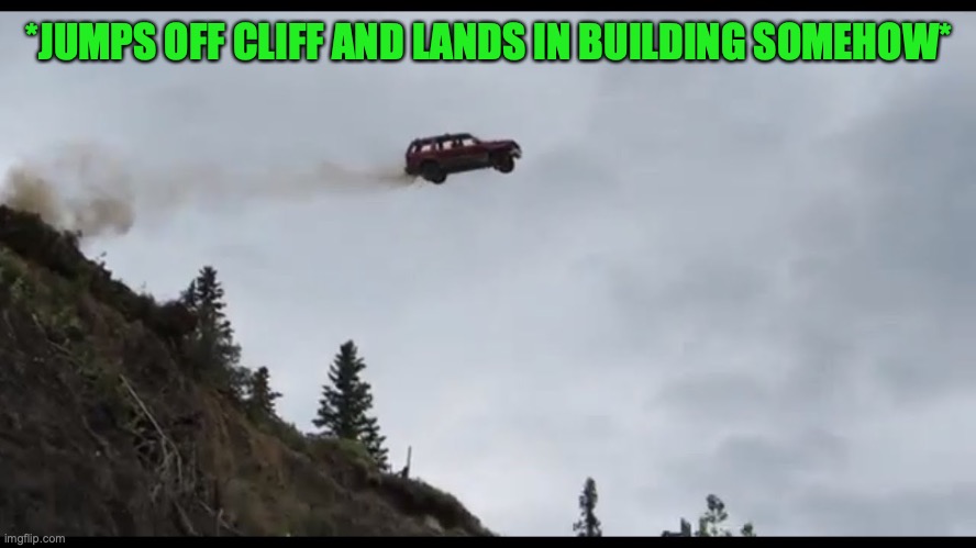 A car crashing into a learn to drive building : r/MemeTemplatesOfficial