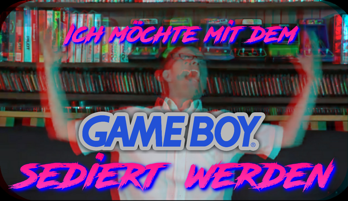 High Quality Ich möchte mit dem Game Boy sediert werden Blank Meme Template