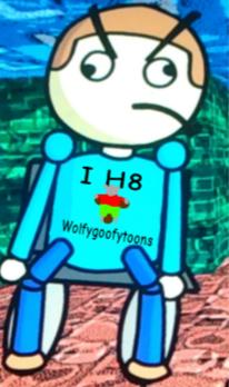 Dave the wolfygoofytoons hater Blank Meme Template