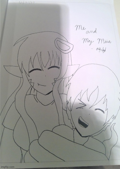 Me and Miia | made w/ Imgflip meme maker