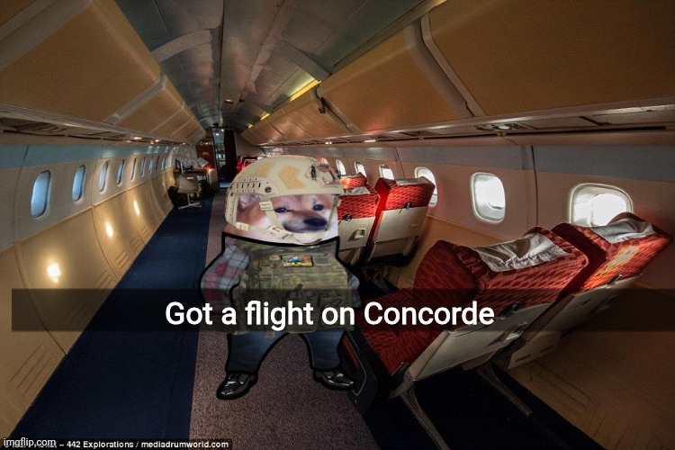 Got a flight on Concorde | made w/ Imgflip meme maker