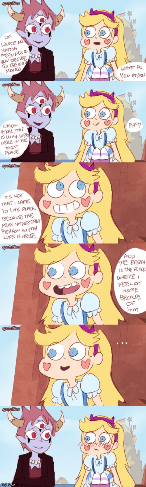 Spatilize - The reason why | image tagged in svtfoe,comics/cartoons,star vs the forces of evil,comics,memes,comic | made w/ Imgflip meme maker