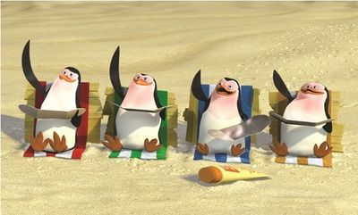 Madagascar penguins Blank Meme Template