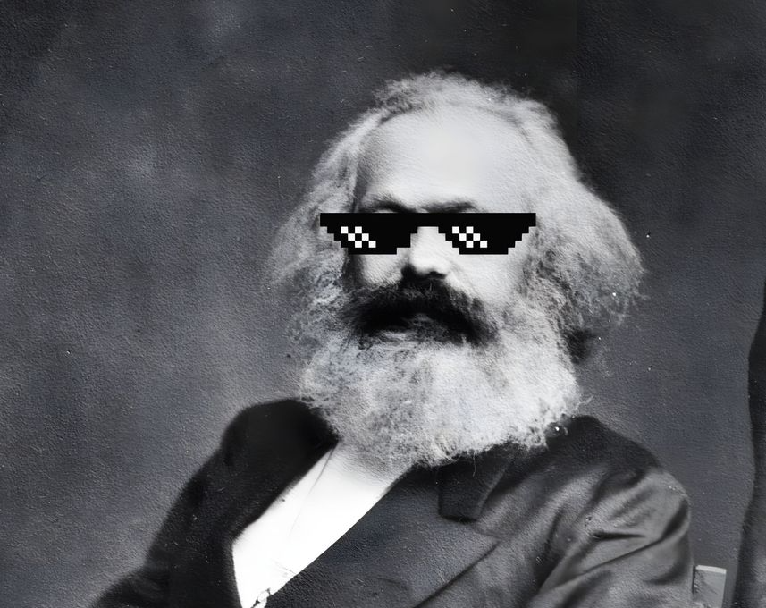 Marx Blank Meme Template