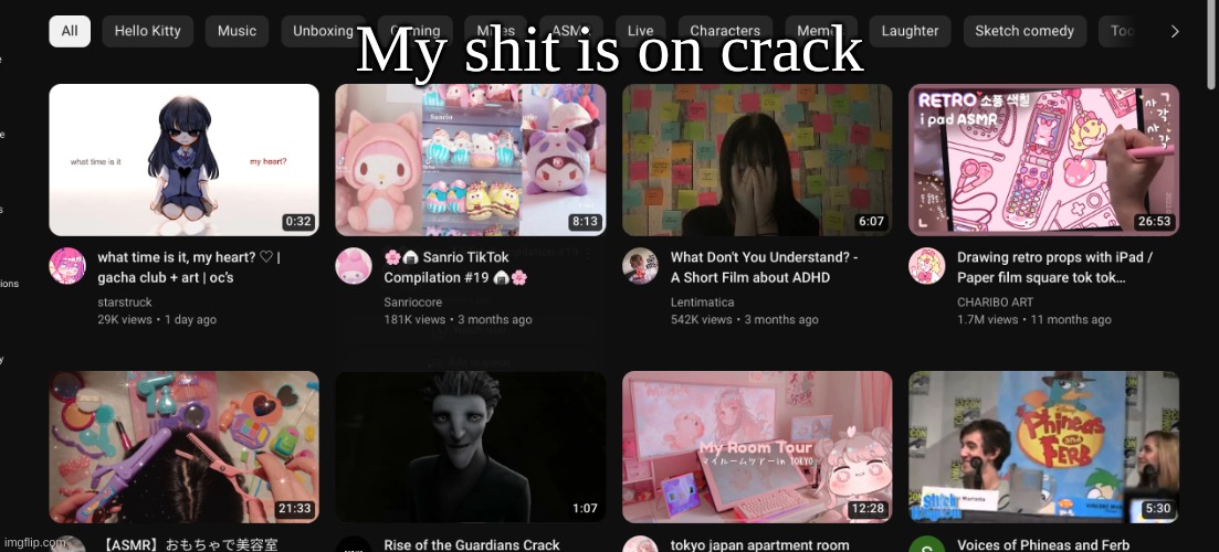 My shit is on crack | made w/ Imgflip meme maker