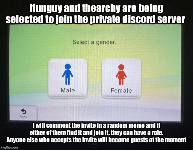 Elaborate, yes I know | Ifunguy and thearchy are being selected to join the private discord server; I will comment the invite in a random meme and if either of them find it and join it, they can have a role. Anyone else who accepts the invite will become guests at the moment | image tagged in balls,wings of fire,discord | made w/ Imgflip meme maker