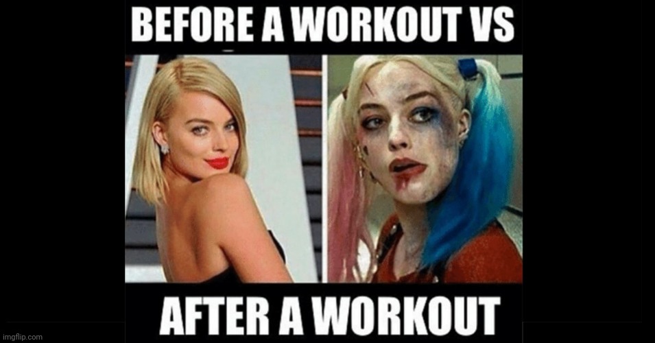 image tagged in harley quinn,makeup | made w/ Imgflip meme maker