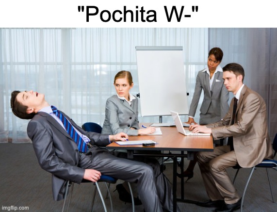 "Pochita W-" | made w/ Imgflip meme maker