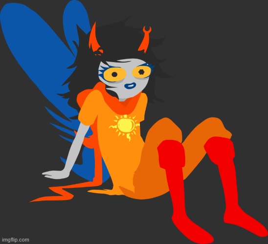 Vriska | image tagged in vriska | made w/ Imgflip meme maker