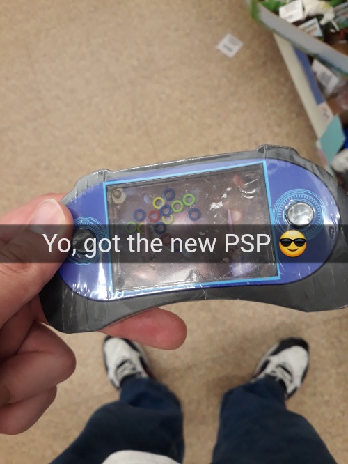Yo, got the new PSP 😎 | made w/ Imgflip meme maker