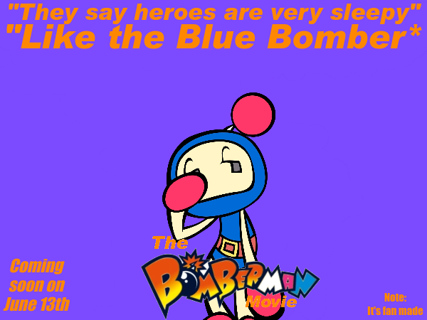 The Bomberman Movie poster 4 Blank Meme Template