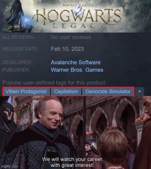 Epic | image tagged in we will watch your career with great interest | made w/ Imgflip meme maker