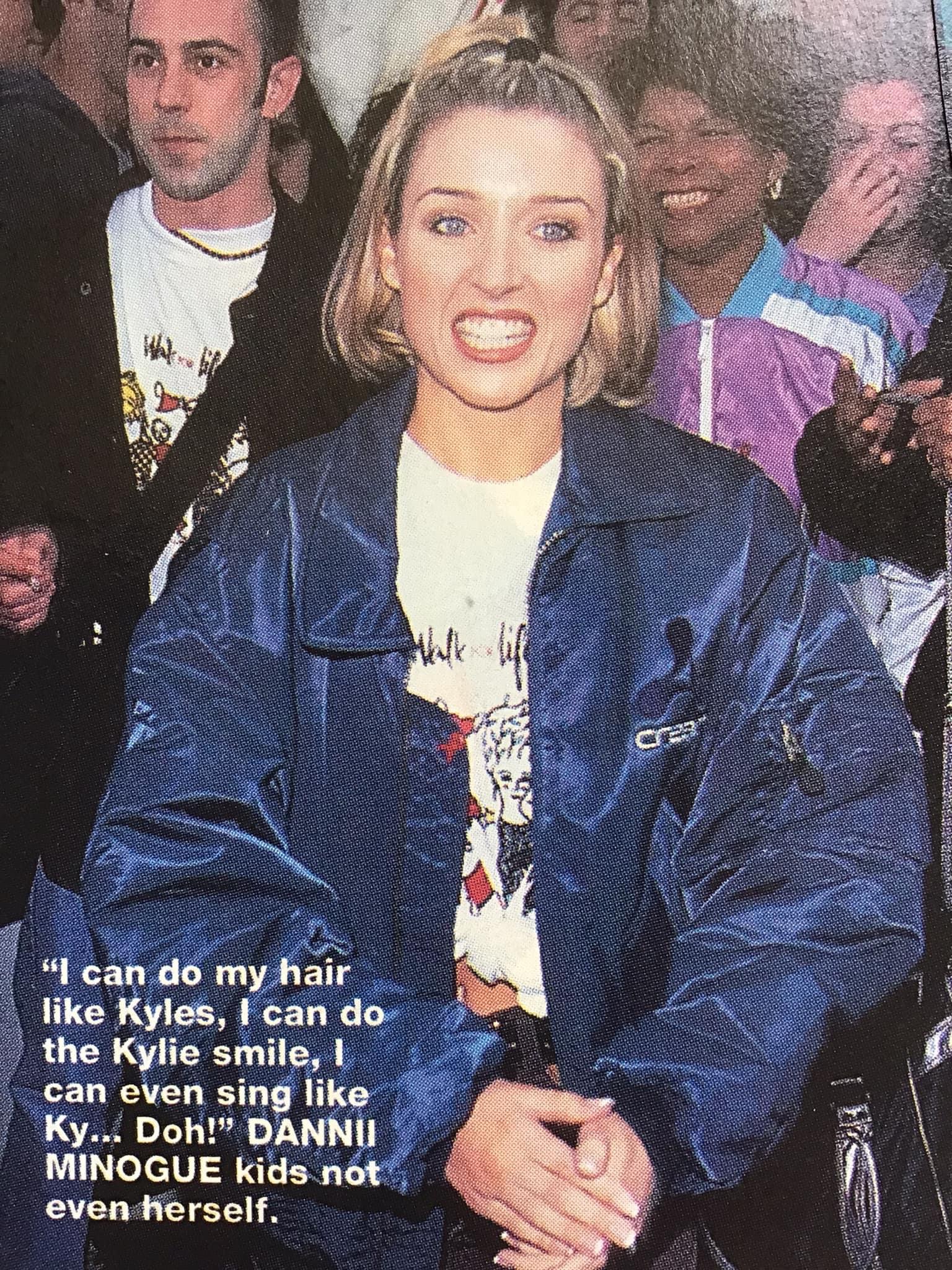 Dannii Minogue Blank Meme Template