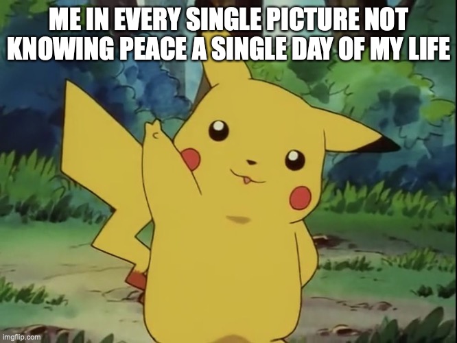 ME IN EVERY SINGLE PICTURE NOT KNOWING PEACE A SINGLE DAY OF MY LIFE | made w/ Imgflip meme maker