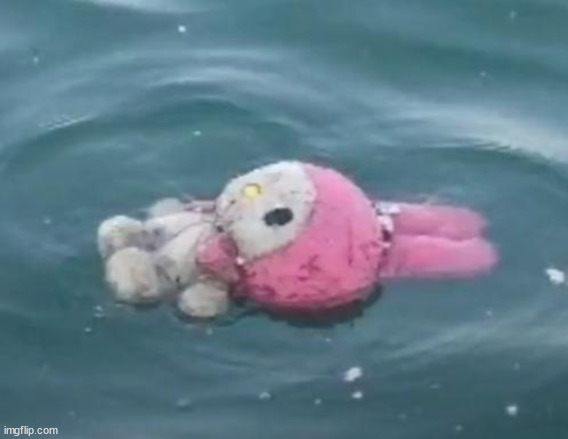 she dying | image tagged in drowning my melody | made w/ Imgflip meme maker