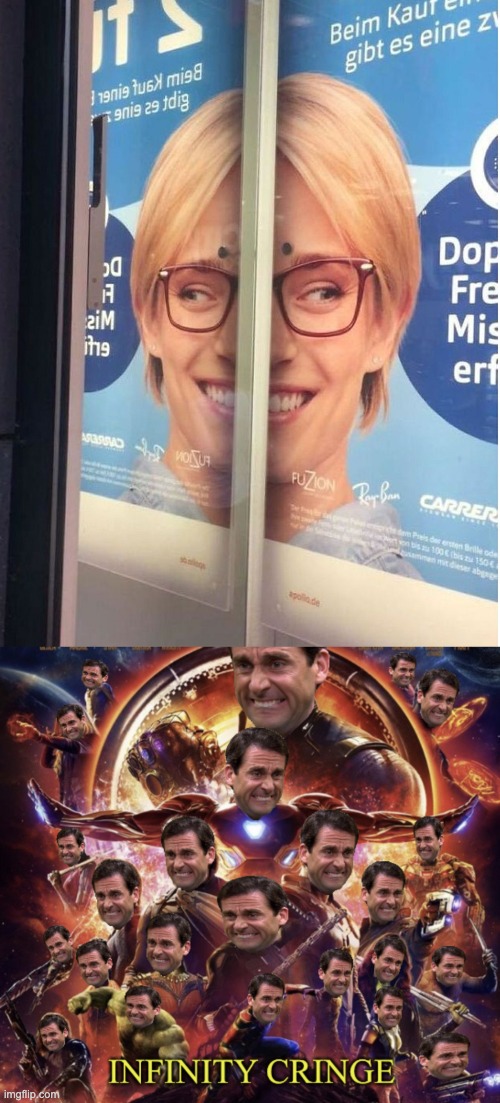 WHAT | image tagged in infinity cringe,you had one job,design fails,failure,memes,your fired | made w/ Imgflip meme maker