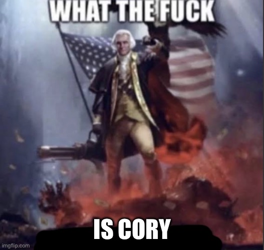 WHAT THE FUCK IS A ______ | IS CORY | image tagged in what the fuck is a ______ | made w/ Imgflip meme maker