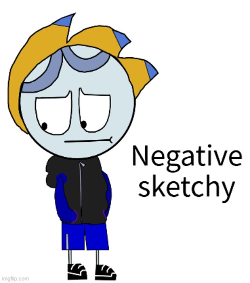 Made the negative themed sketchy from the board | image tagged in negativity | made w/ Imgflip meme maker